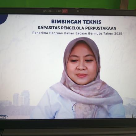 Bimtek Kapasitas Pengelola Perpustakaan : Penerima bantuan bahan bacaan bemutu tahun 2025